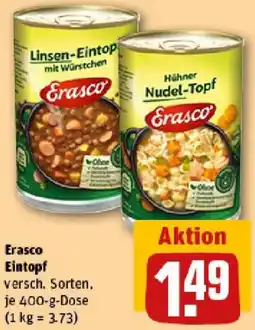 REWE Erasco Eintopf Angebot