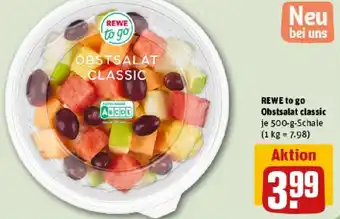 REWE REWE to go Obstsalat classic Angebot