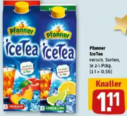 REWE Pfanner Ice Tea Angebot