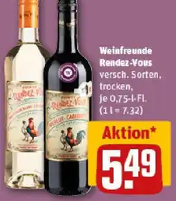 REWE Weinfreunde Rendez-Vous Angebot