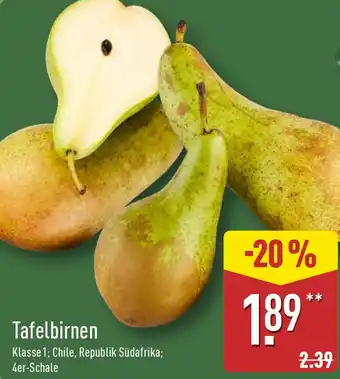 Aldi Nord Tafelbirnen Angebot