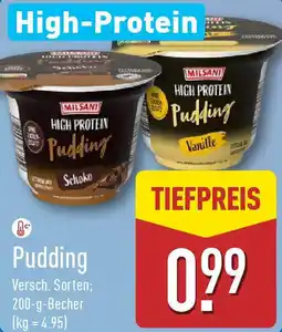 Aldi Nord MILSANI Pudding Angebot