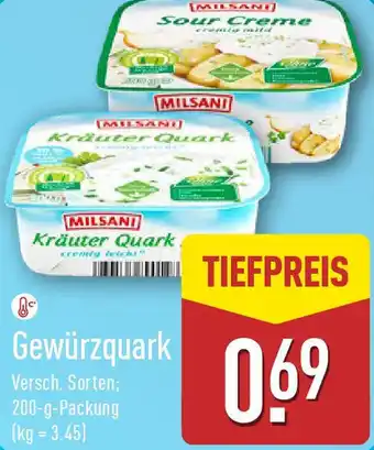Aldi Nord MILSANI Gewürzquark Angebot