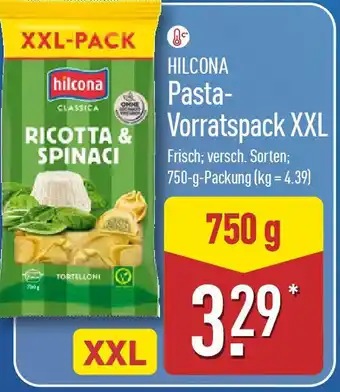 Aldi Nord HILCONA Pasta Vorratspack XXL Angebot