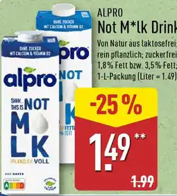 Aldi Nord ALPRO Not M*lk Drink Angebot