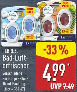 Aldi Nord FEBREZE Bad-Lufterfrischer Angebot