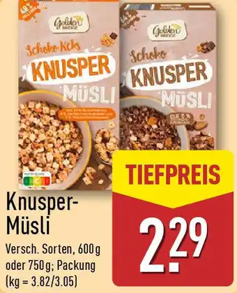 Aldi Nord Knusper Müsli Angebot