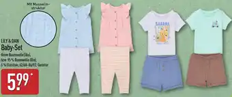 Aldi Nord LILY & DAN Baby-Set Angebot