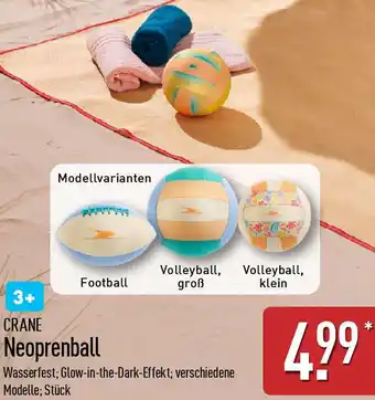 Aldi Nord CRANE Neoprenball Angebot