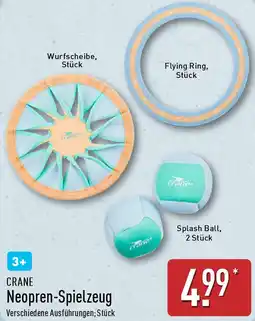 Aldi Nord CRANE Neopren-Spielzeug Angebot