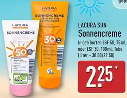 Aldi Nord LACURA SUN Sonnencreme Angebot