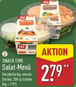 Aldi Nord SNACK TIME Salat-Menü Angebot