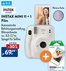 Aldi Nord INSTAX MINI 11 +1 Film Angebot