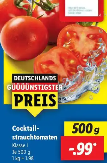 Lidl Cocktailstrauchtomaten Angebot
