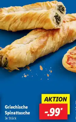 Lidl Griechische Spinattasche Angebot