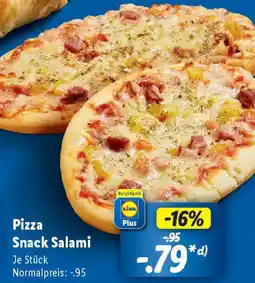 Lidl Pizza Snack Salami Angebot