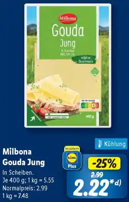 Lidl Milbona Gouda Jung Angebot