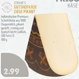 Edeka Struve Struve's gutshofkäse ziege pikant Angebot