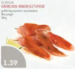 Edeka Struve QS frische hähnchen-innenfiletspiebe Angebot