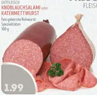 Edeka Struve Gutfleisch knoblauchsalami oder katenmettwurst Angebot