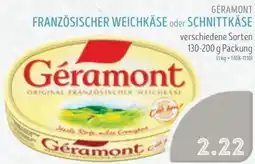 Edeka Struve Géramont französischer weichkäse oder schnittkäse Angebot