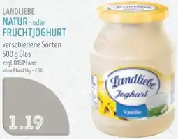 Edeka Struve Landliebe natur- oder fruchtjoghurt Angebot