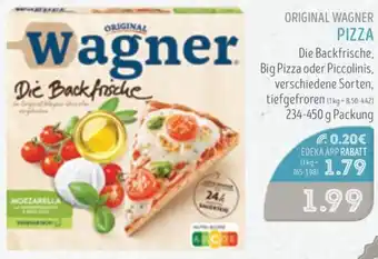Edeka Struve Original wagner pizza Angebot