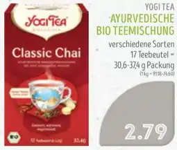 Edeka Struve Yogi tea ayurvedische bio teemischung Angebot
