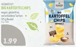 Edeka Struve Heimatgut bio kartoffelchips Angebot