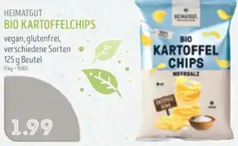 Edeka Struve Heimatgut bio kartoffelchips Angebot