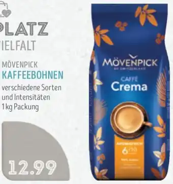 Edeka Struve Mövenpick kaffeebohnen Angebot