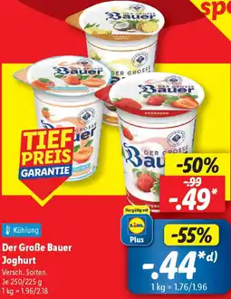 Lidl Der Große Bauer Joghurt Angebot