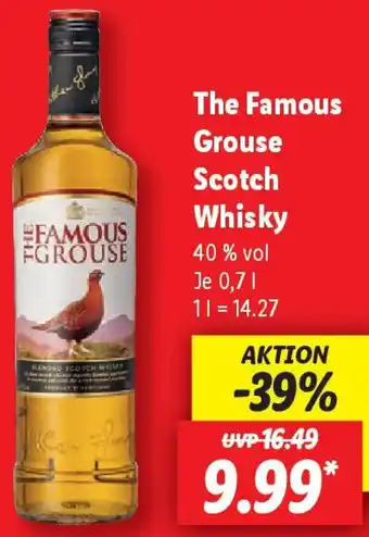 Lidl The Famous Grouse Scotch Whisky Angebot