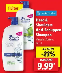 Lidl Head & Shoulders Anti-Schuppen Shampoo Angebot