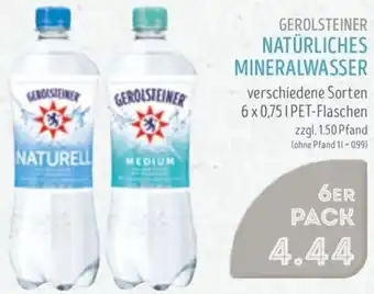 Edeka Struve Gerolsteiner natürliches mineralwasser Angebot