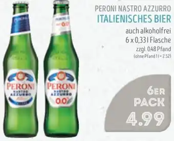 Edeka Struve Peroni nastro azzurro italienisches bier Angebot