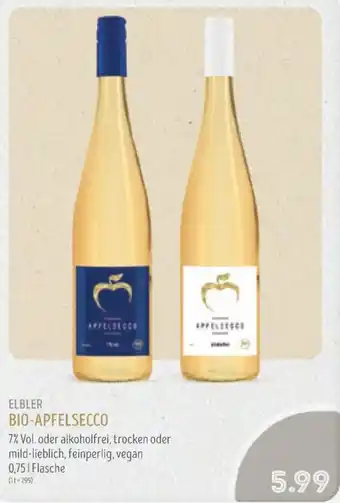 Edeka Struve Elbler bio-apfelsecco Angebot