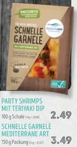 Edeka Struve Deutschesee party shrimps mit teriyaki dip Angebot