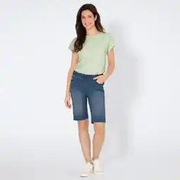 NKD Damen-Jeans-Bermudas mit elastischem Bund Angebot