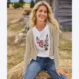 NKD Damen-Trachten-Cardigan mit Knöpfen Angebot