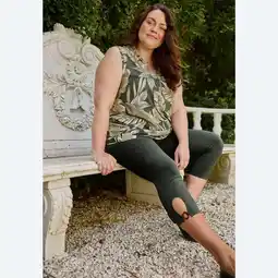 NKD Damen-Leggings mit dekorativem Ring, große Größen Angebot