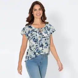 NKD Damen-Bluse mit Rüschenärmeln Angebot