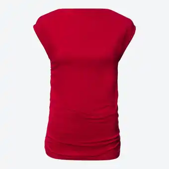 NKD Damen-T-Shirt mit seitlicher Raffung Angebot