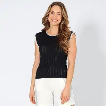 NKD Damen-T-Shirt mit Kontrastkante Angebot