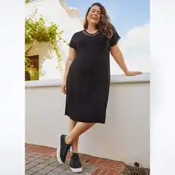 NKD Damen-Kleid mit V-Ausschnitt, große Größen Angebot