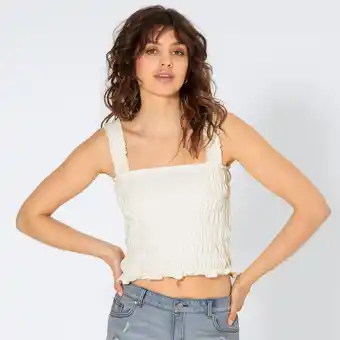 NKD Damen-Top mit Raffung Angebot