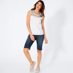 NKD Damen-Jeans-Bermudas mit elastischem Bund Angebot
