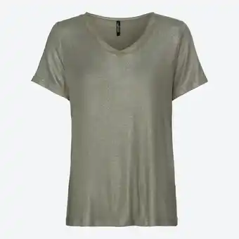 NKD Damen-T-Shirt mit V-Ausschnitt Angebot