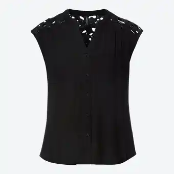 NKD Damen-Bluse mit Spitzeneinsatz Angebot