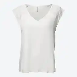 NKD Damen-T-Shirt mit Spitzeneinsatz Angebot